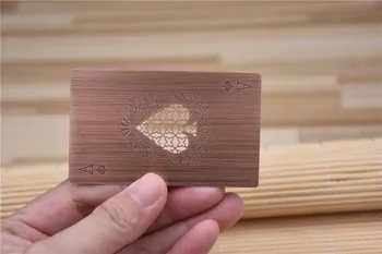 

Green and Red Bronze Metal card etched background cutout logo free shipment small MOQ 100pcs/lot