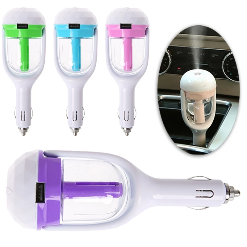 

Mini Car Humidifier Air Purifier Freshener Aromatherapy Essential oil Diffuser