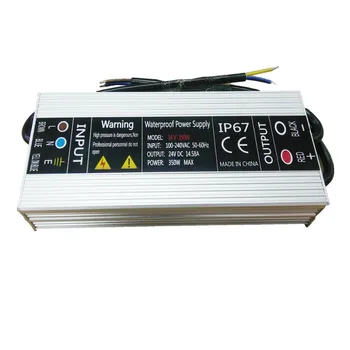 

FREE DHL 20pcs/lot 350W 300W DC12V/DC24V LED Power Supply for LED light,Input 110V~260V P67 waterproof power