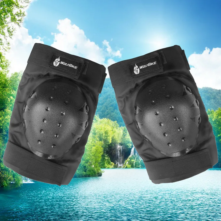 Free Size Ice Roller Skating Ski Knee Pads Men Women Skate Sports