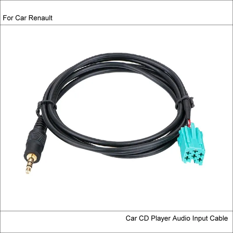 Original Plugs To AUX Adapter 3.5mm Connector For VW Renault Car Audio
