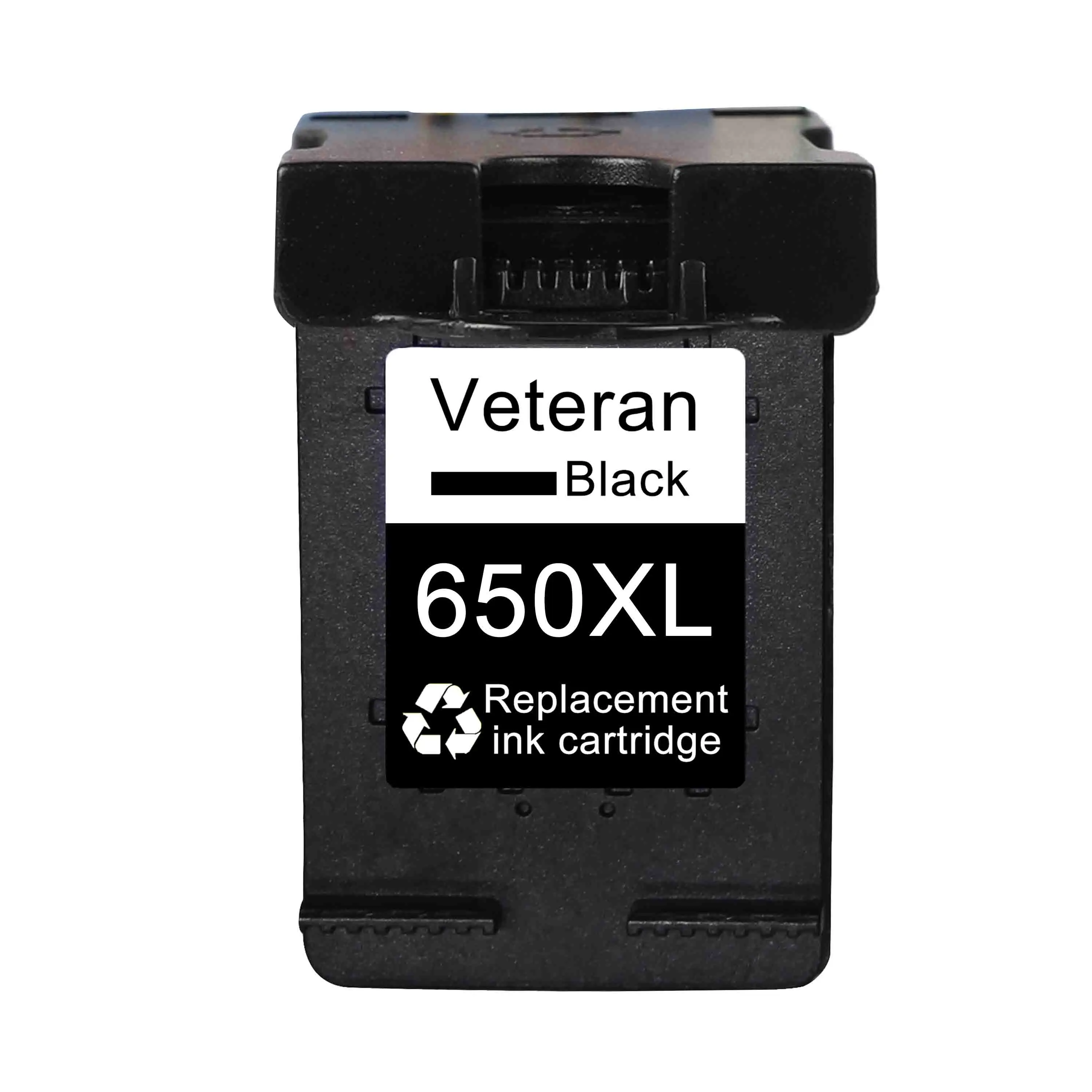 Ветеран 650XL сменный картридж для принтера для hp 650 для hp 650 XL hp 650xl для hp Deskjet 1015 1515 2515 2545 2645 3515 4645 принтер - Цвет: Black