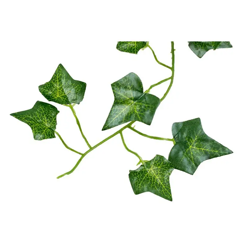 12 струн, искусственные листочки, лоза, 6.5фт, настенные декоративные зеленые Висячие листья, гирлянда, реалистичные растения, вечерние, Декор