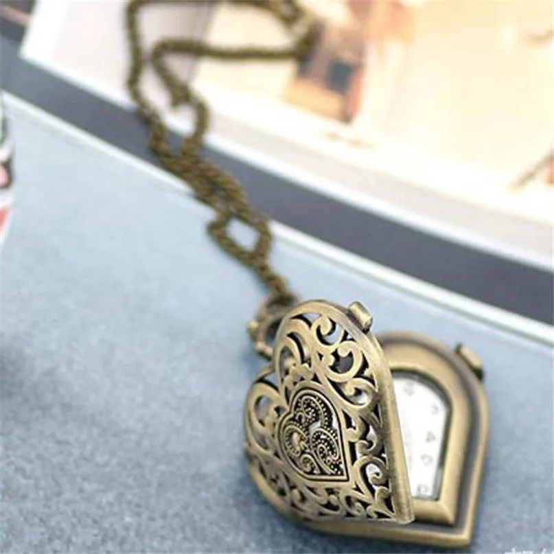 Heart Shaped Pocket Watch 2