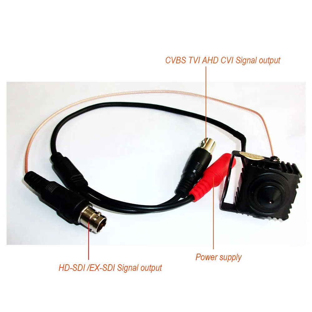 1080P супер мини HD SDI EX-SDI AHD CVI TVI Anlaog 6-в-1 мини Камера CCTV Камера DV видеокамеры Камера системы безопасности