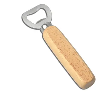 

Free Shipping Hot Sell 300pcs/lot Wholesale Personalized Wood Beer Bottle Opener For Wedding Party Gift
