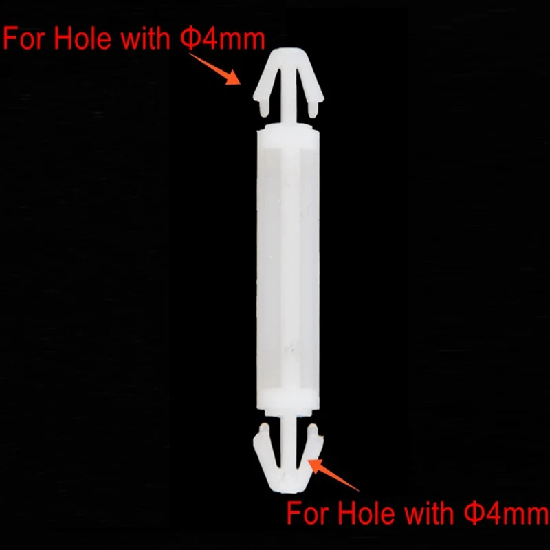 

50pcs PCB Board Spacer Screw for Hole 4.0mm Reverse Locking Circuit Board Support Fixed Nylon Standoff Spacer Pillar
