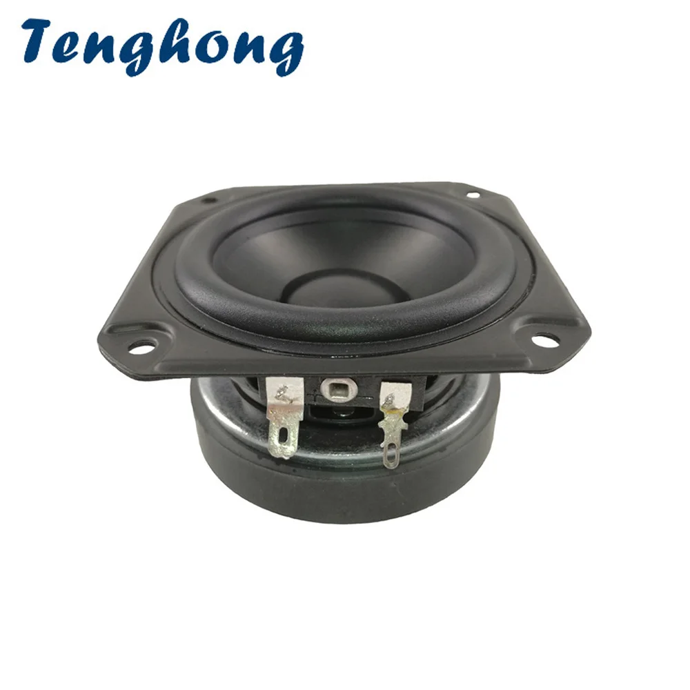 

Tenghong 3 Inch 8Ohm 15W Full Range Speaker 25 Core Rubber Tweeter Midrange Woofer Magnetic Portable Audio Speaker Bluetooh DIY