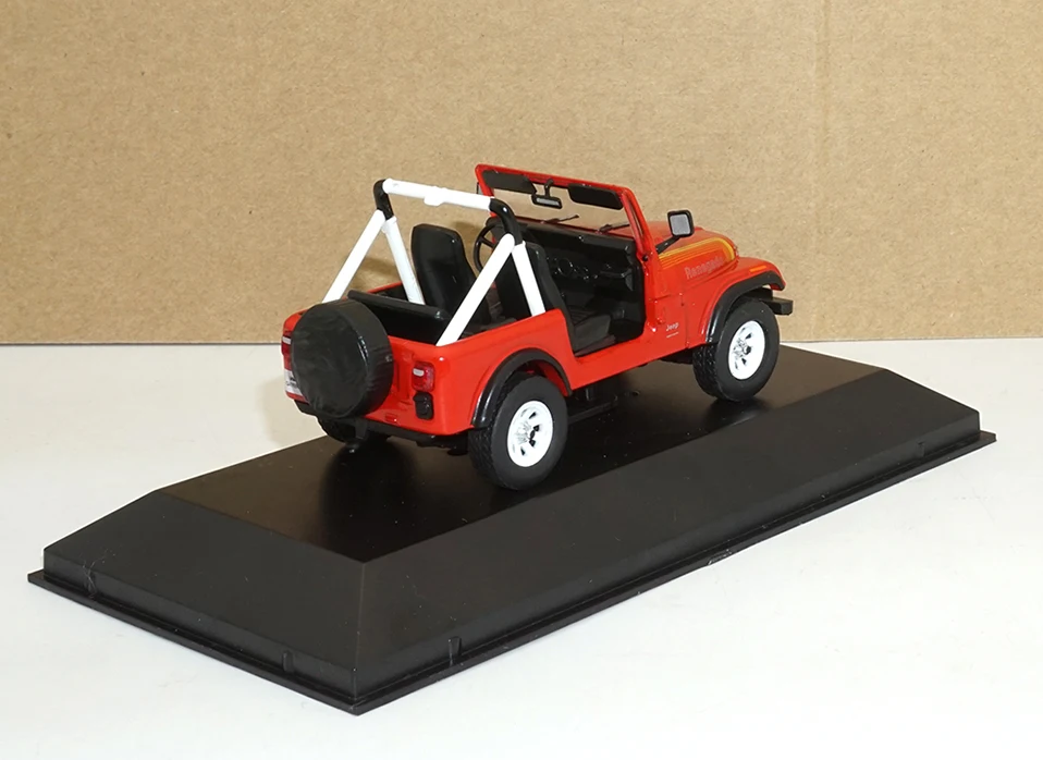 Toy Cars Red  metal Model Car 1 43 Car Diecasts Toy Vehicles Diecast Sport Car Toys for CHEVROLET OMEGA CDJEEP CJ-7 (7)