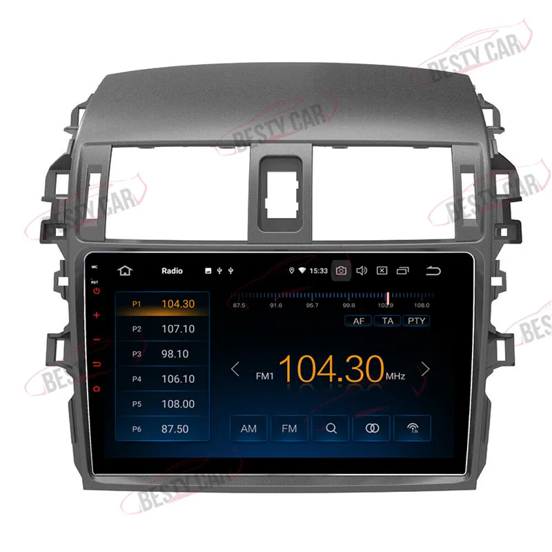 Perfect Android 9.0 Car Multimedia Player Stereo GPS for Toyota COROLLA 2007-2013 Navigation Head Unit Radio DSP 2.5D+IPS 3 Perfect Android 9.0 Car Multimedia Player Stereo GPS for Toyota COROLLA 2007-2013 Navigation Head Unit Radio DSP 2.5D+IPS 3