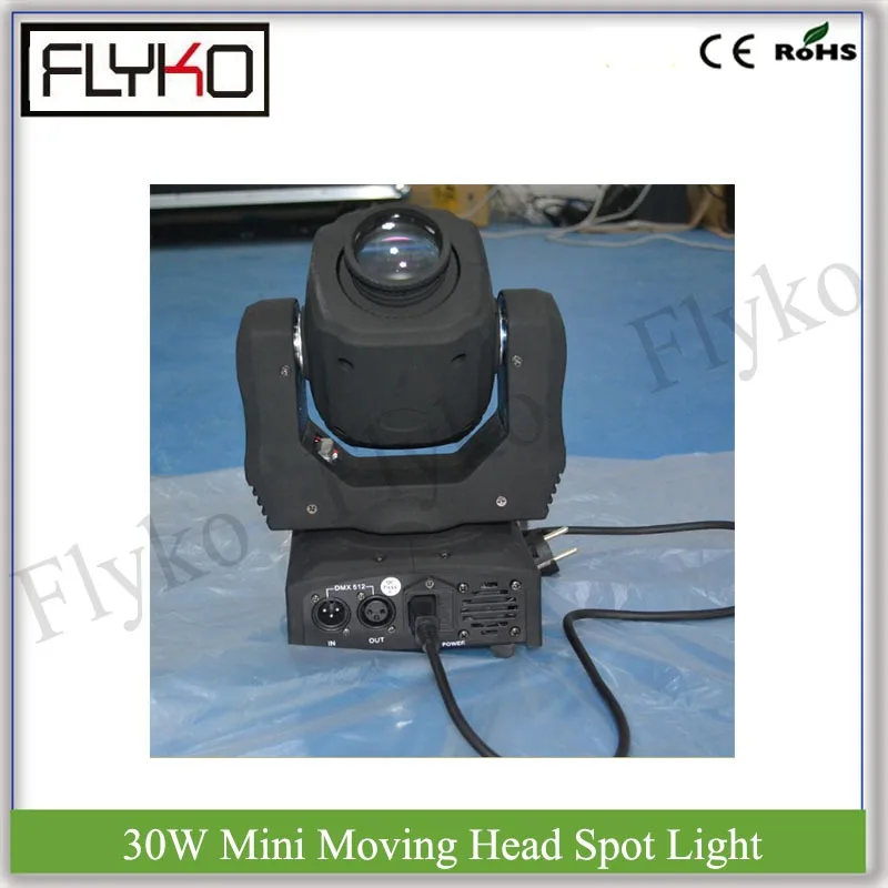 

Mini Moving Head Spot Light stage event party concert dj 30W moving head light