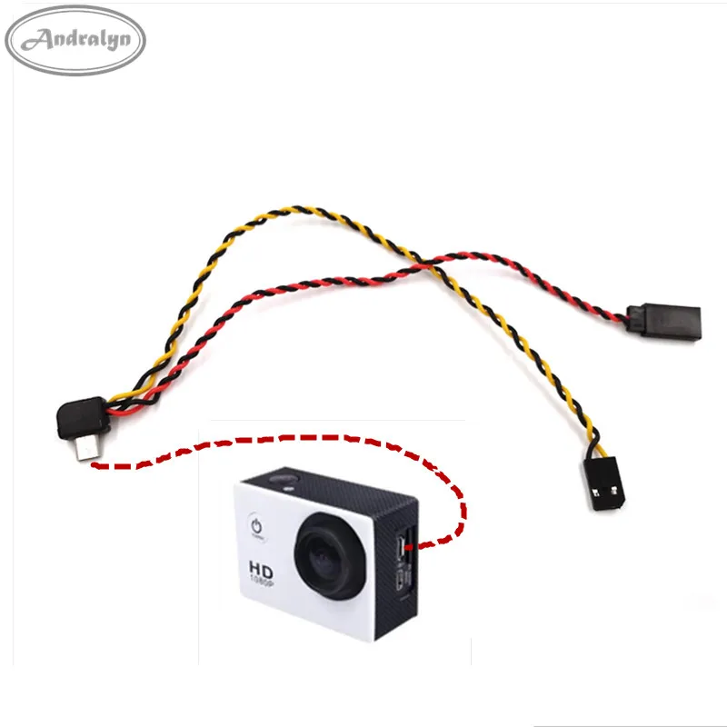

Tarot Micro USB to AV Out Cable for SJ4000 SJ5000 SJ6000 Camera FPV Video Audio Transmitter Cable AV