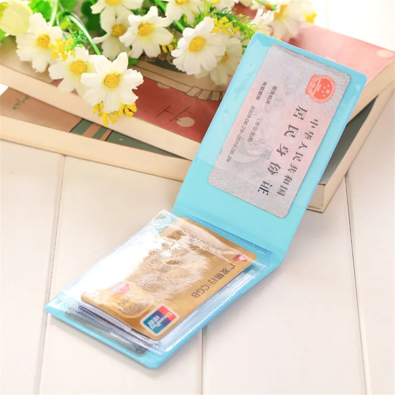 

10 color New cute Creative Fashion credit card holder Package Ladies Candy Package Cute Macarons Of Personalized ID Card Sets