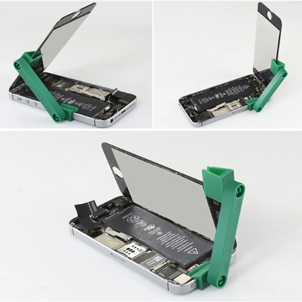 

2 x Universal Phone Repair Stand Holder for iPhone Mobile LCD Screen Fastening Fixture Clamp Clip for iPad Rotatable Tool