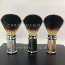 CSB металлическая для бритья кисть синтетический узел волос 20 мм парикмахерский магазин иструмент для парикмахерской бритье влажный инструмент