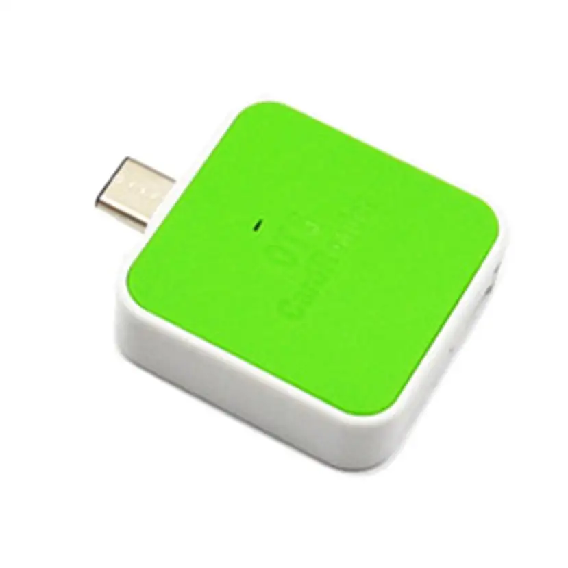 2в1 USB 3,1 type C USB-C TF Micro SD OTG кардридер для телефона планшета