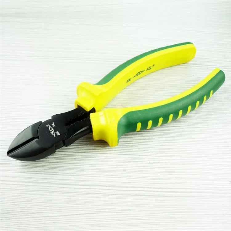 6 inch Stripe shank black tap plier Household stripper cutting pliers