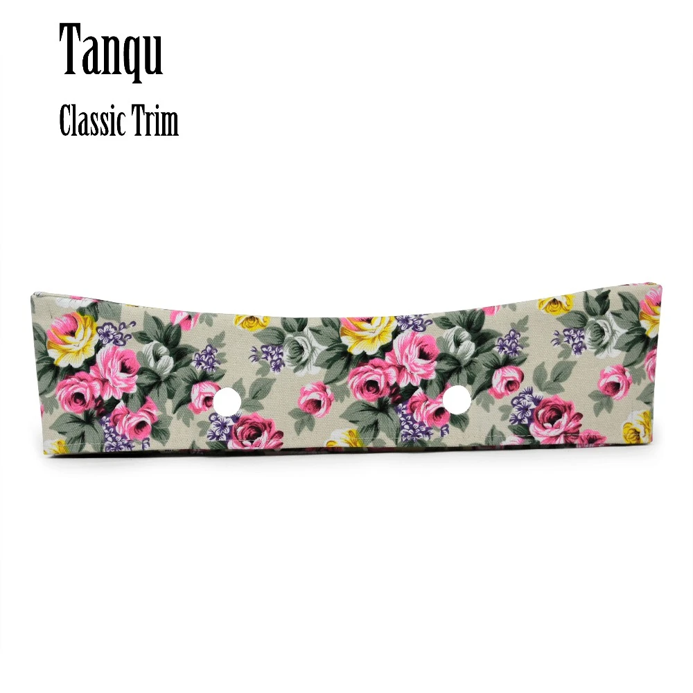 Tanqu New Colorful Classic Floral Fabric Trim Cotton Fabric Decoration For Classic Big Obag Handbag O Bag Standard Body Decoration For Handbag For Bagdecorative Decorative Aliexpress