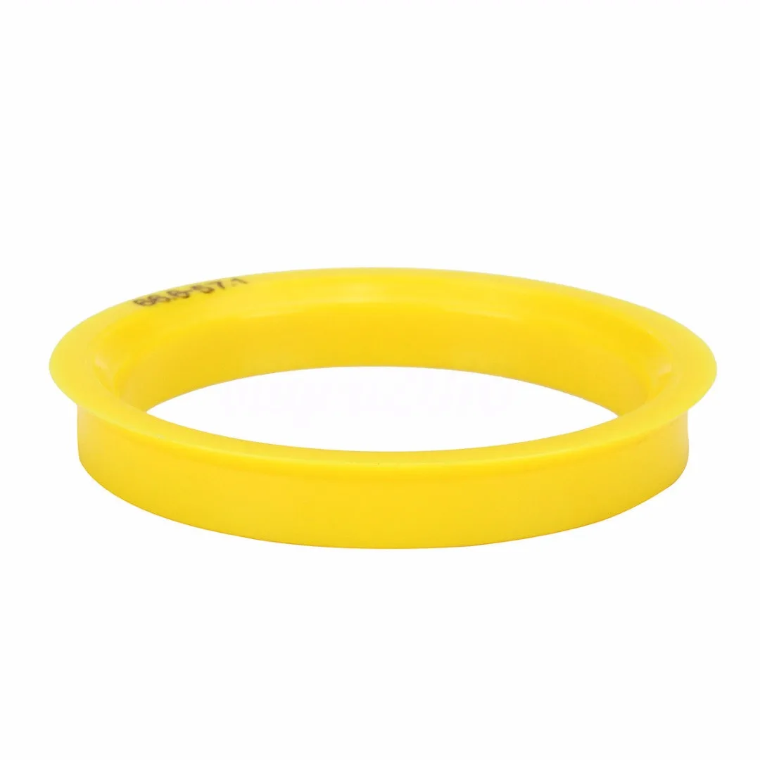 4Pcs/Set 66.6- 57.1mm Wheel Center Collar Hub Centric Ring  Wheel Rim Parts Car Accessories For VW Audi SKODA