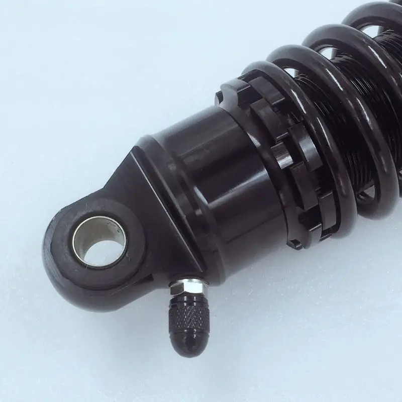 universal new 1 Pair 320mm Black Motorcycle Dirt Bike Rear Suspension Air Shock Absorber all Black