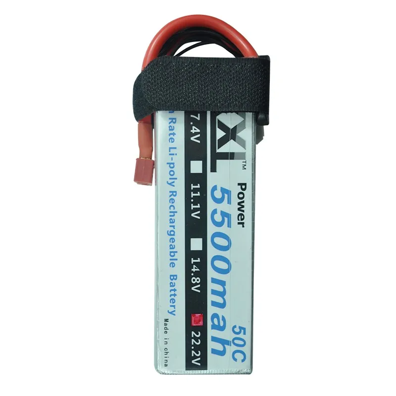 XXL Lipo Battery 22.2V 5500mAh 6s 50C max 100C For RC Helicopter Quadcopter Airplane DJI Drone Boat Car Truck