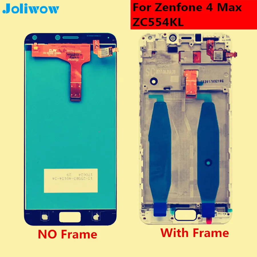 

5.5" For Zenfone 4 Max ZC554KL LCD Display+Touch Screen Digitizer Assembly Replacement Accessories