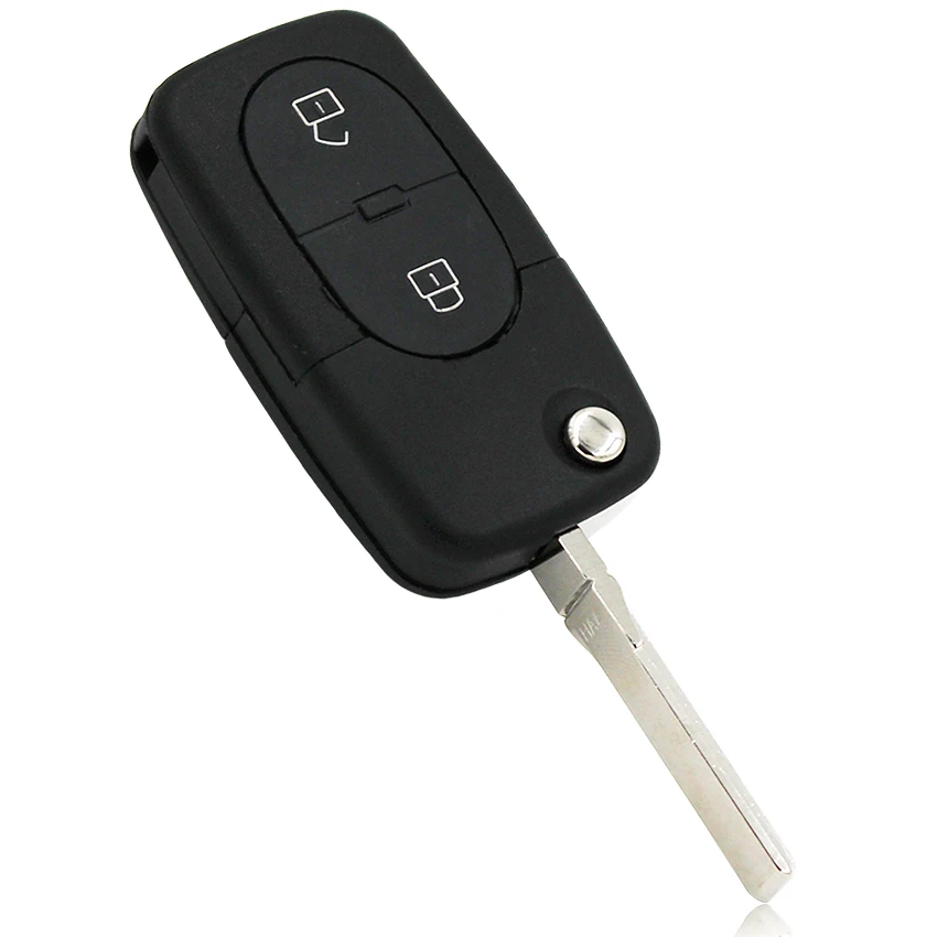 Дистанционный брелок 1J0 959 753 A 2 кнопки 433 МГц с чипом ID48 для Volkswagen Bora Golf Beetle Polo Passat