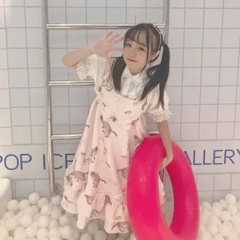 

Blusa Sale Free Shipping 2019 New Replenishment - Miss Mary In The Original Little Girl Organza Lace Shirt Sleeves Lolita Joker