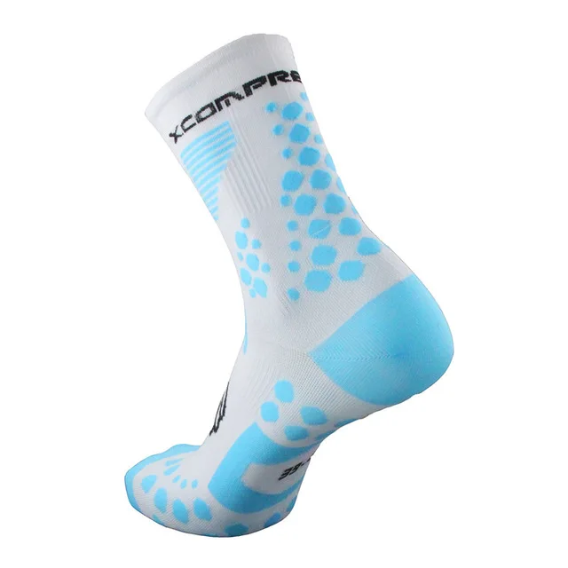 Профессиональные Брендовые спортивные носки, защищающие ноги, дышащие впитывающие носки, Популярные носки для велоспорта, Компрессионные носки