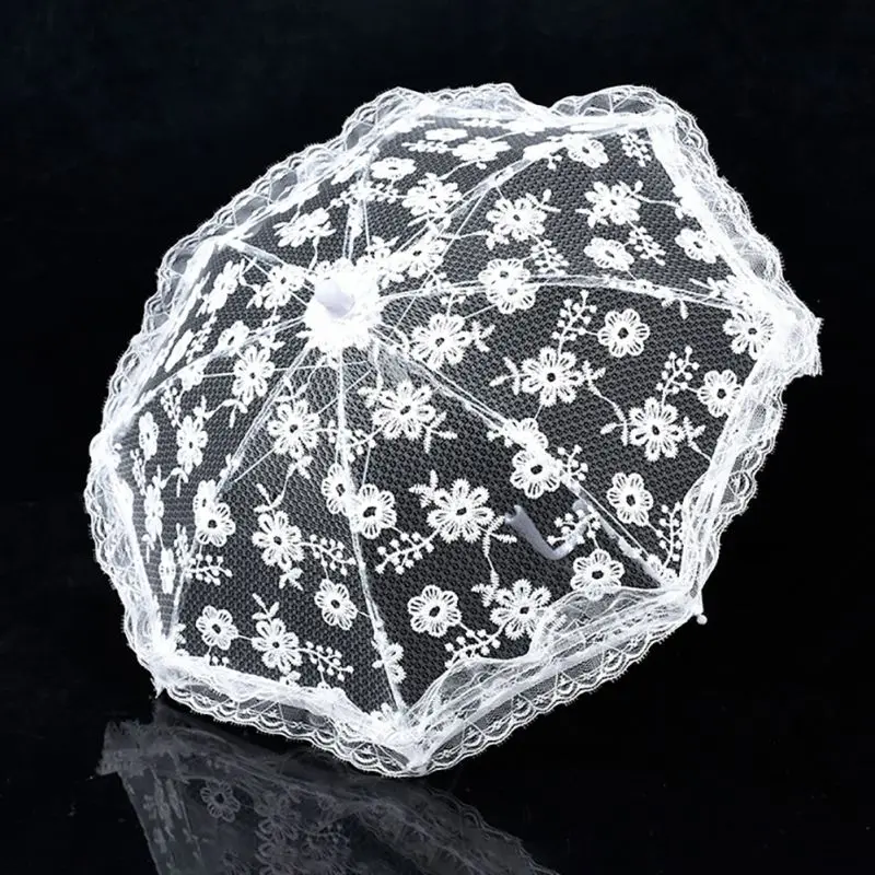 

Lace Umbrella Photo Props Shooting Parasol Umbrella Lady Costume Accessory Bridal Party Wedding Decoration