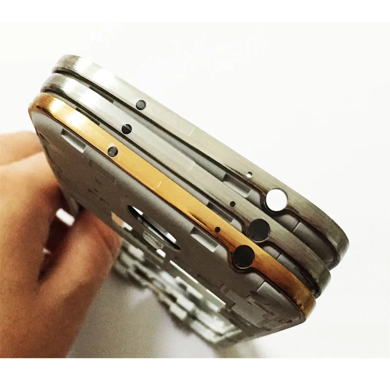 

New Middle Frame For Samsung Galaxy S4 i9500 i9505 I337 Mid Bezel Panel Housing Chassis Cover Case With Power Volume Key