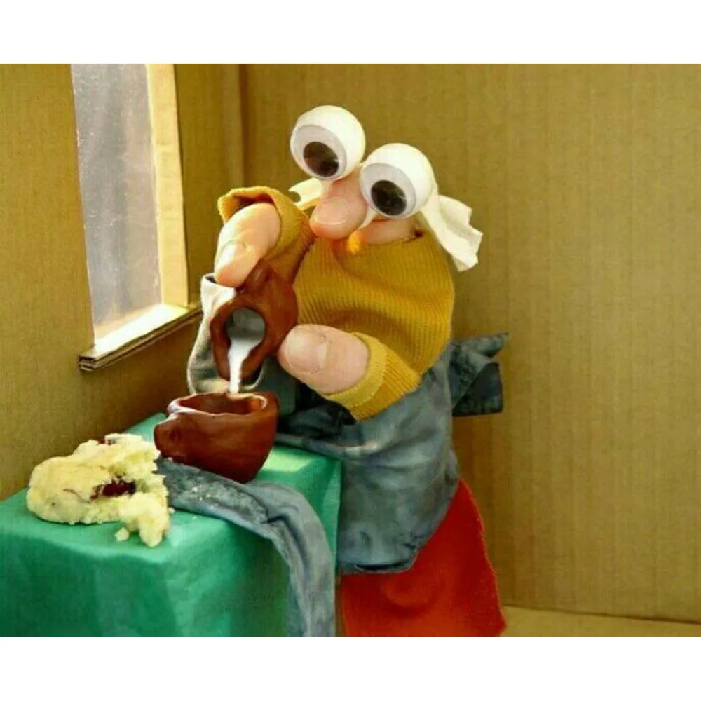 googly eye finger puppet rings