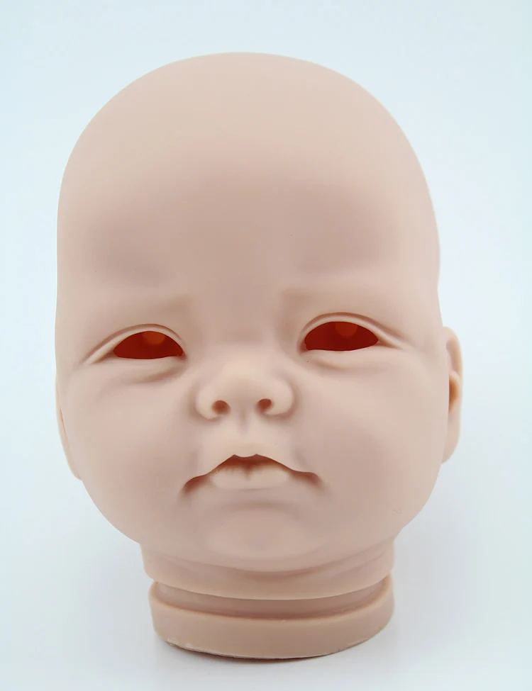 Doll Body Parts Head 3/4 Arms Legs For DIY 22" Realistic Silicone Vinyl Baby Dolls Toyin Dolls