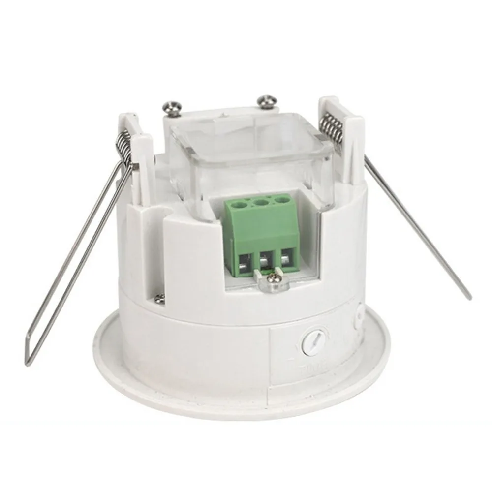 Потолок PIR инфракрасный датчик движения тела Детектор лампа светильник переключатель патрон для светодиодный лампы автоматического