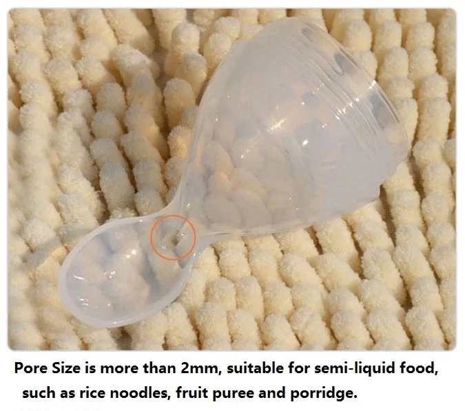 Розничная продажа Детские бутылочка для кормления 90 мл младенческой ложка бутылка еда подачи инструмент детские рисовые хлопья