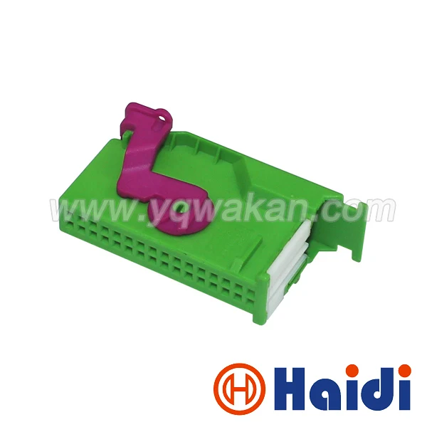 

Free shipping 1set VW 32pin tyco auto instrument dashboard plug adapter green auto wire harness connector 1719057-1 1719058-1