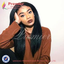 Brazilian Virgin Hair Full Lace Human Hair Wigs Italian Yaki Straight Top 7A Glueless Lace Front Human Hair Wigs For Black Women