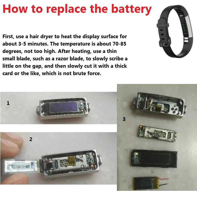 battery for a fitbit