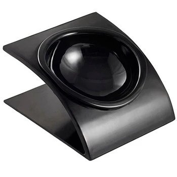 

LUDA Cat Cant Bowl Puppy Feeder Eating Table With Bowl Frame Oblique Round Heightening For Dog Pets Melamine Feeder
