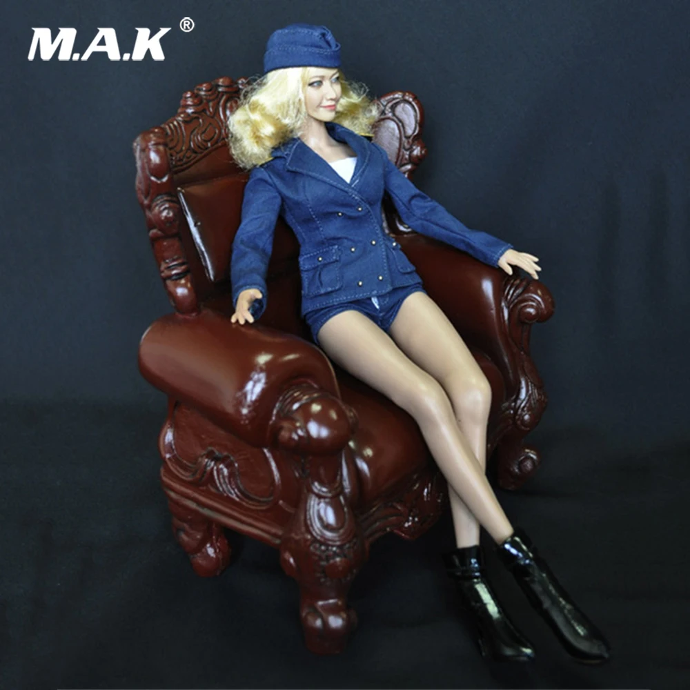 

1/6 KUMIK AC-5 Accessory Armchair Leather Sling Chair Sofa Couch for 12" Action Figure