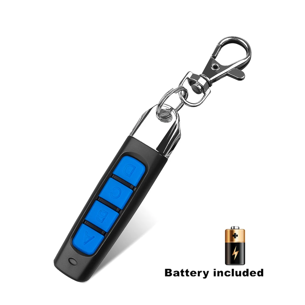 4 channel 433mhz ABCD Cloning Remote Control RF Wireless Transmitter Key for Electoric Door Car garage Red Black Blue | Автомобили и