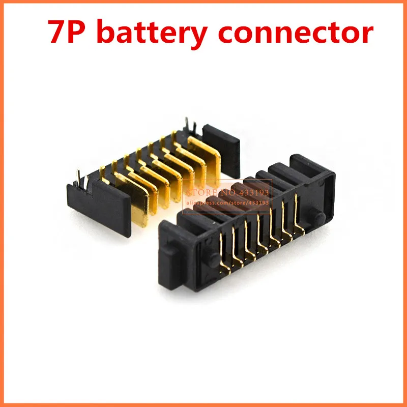 New 5pair/lot 7pin Pitch 2.0mm Laptop Battery Connector Female And The