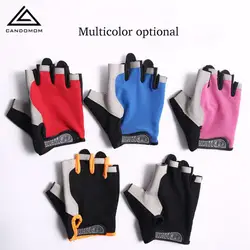 CANDOMOM многоцветный Для мужчин Для женщин спортивные перчатки летние велосипедные перчатки Фитнес перчатки открытый устойчивость к