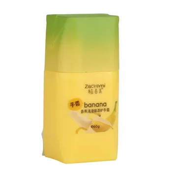 

Banana Hand Cream Extract Essence Moisturizing Smooth Anti Chapping Anti Aging Hand Cream Skin Care Lotion 60g
