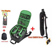 Digital Dslr camera photo bag lens case Photographer waterproof national geographic video double shoulder backpack bag pack