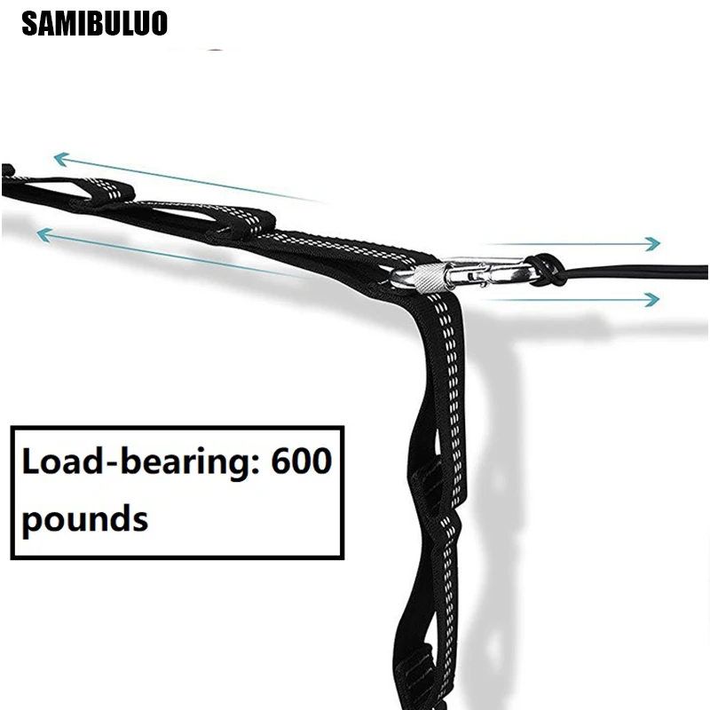 SAMIBULUO Super Strong Bandage Hammock Belts Hanging Tree Outdoor Camping Hiking Tool Hammock Rope 2pcs hooks SAMIBULUO Super Strong Bandage Hammock Belts Hanging Tree Outdoor Camping Hiking Tool Hammock Rope 2pcs hooks
