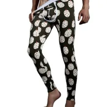 Стиль Superbody Марка Для мужчин пикантные Кальсоны для женщин зимние хлопковые предупредить Термальность Нижнее Бельё для девочек пикантные Кальсоны для женщин принт Брюки для девочек Тонкий Леггинсы для женщин