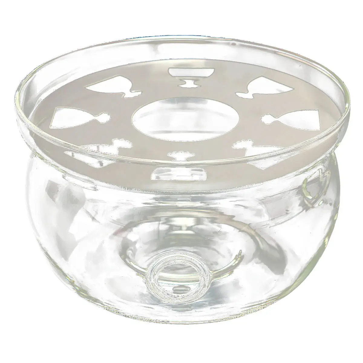 Hot Sale Heat-Resisting Teapot Warmer Base Clear Glass Round Shape Insulation Tealight Hot Sale Heat-Resisting Teapot Warmer Base Clear Glass Round Shape Insulation Tealight