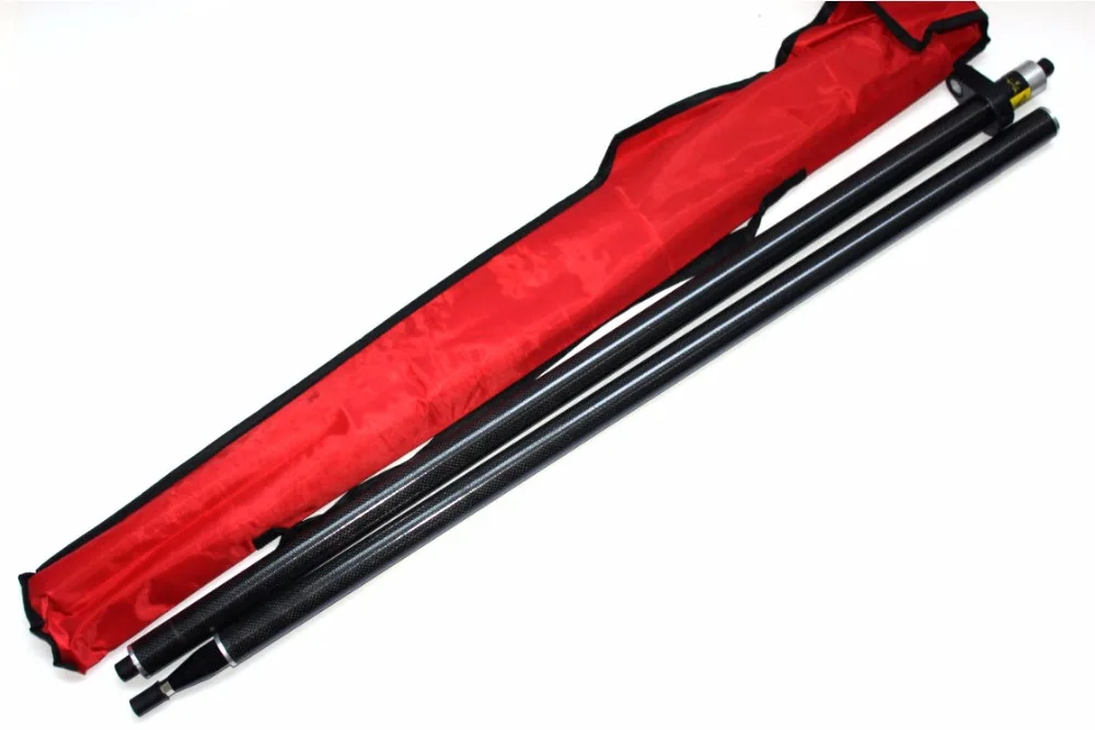 

2 sections 2m Carbon Pole,2m Fiber Poles for GPS RTK,2m Carbon Rod for GPS