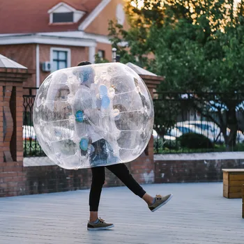 

Kids And Adults Inflatable Body Zorb 1.5m/4.92ft Pvc Bumper Football Bubble